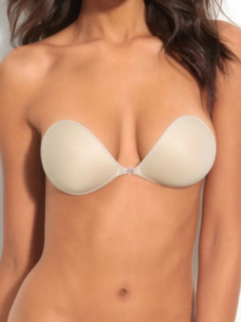 NuBra Ultralite Adhesive Strapless Backless Bra - Beige - Picture 2 of 4
